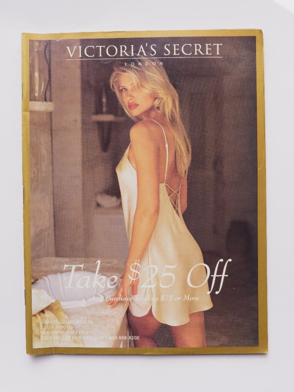 Victoria's Secret London Summer Collection 1994 Catalog Lingerie Swimwear